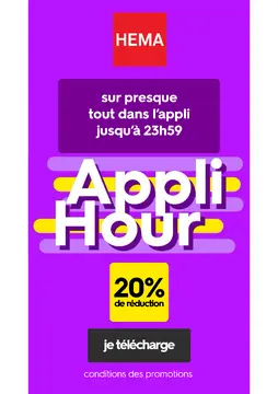 HEMA couverture de brochure