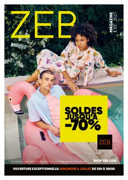ZEB couverture de brochure
