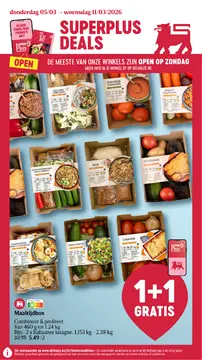 Delhaize folder voorblad