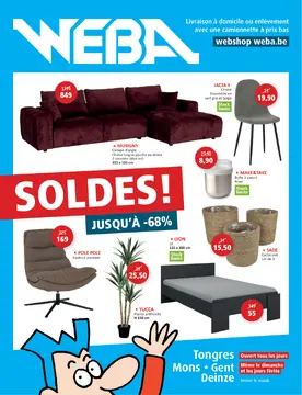 WEBA couverture de brochure