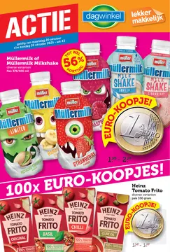 Dagwinkel folder voorblad