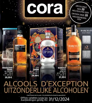 Cora couverture de brochure