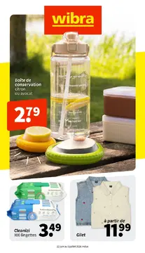 Wibra couverture de brochure