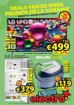 ElectroStock couverture de brochure