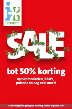 Intratuin folder voorblad