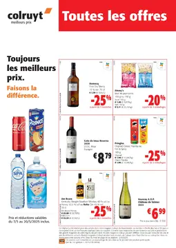 Colruyt couverture de brochure