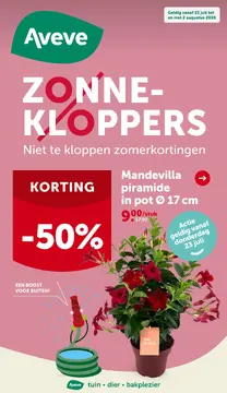 Aveve folder voorblad