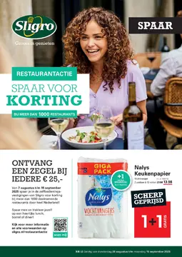 Sligro folder voorblad