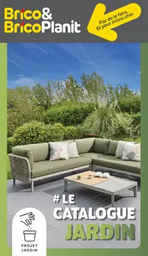 Brico catalogue jardin couverture de brochure