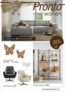 Pronto Wonen folder voorblad