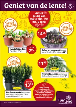 Tuinland folder voorblad