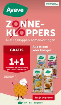 Aveve folder voorblad
