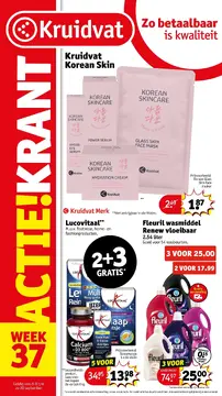 Kruidvat folder voorblad