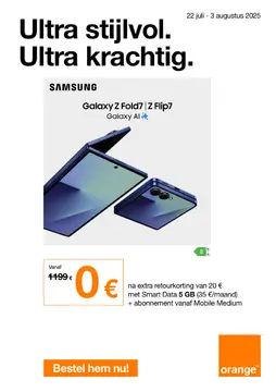 Orange folder voorblad