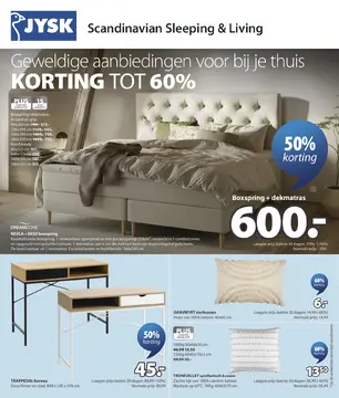 JYSK folder voorblad