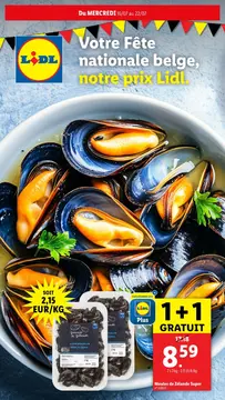 Lidl couverture de brochure