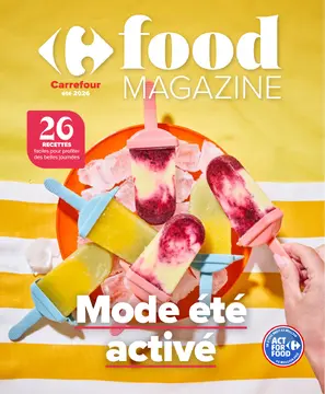 Carrefour couverture de brochure