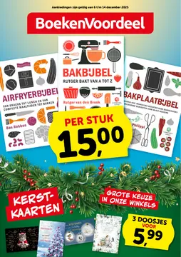 BoekenVoordeel folder voorblad