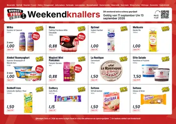 Budget Food folder voorblad