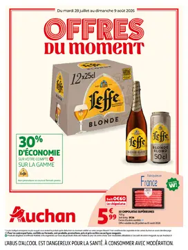 Auchan Roncq folder voorblad