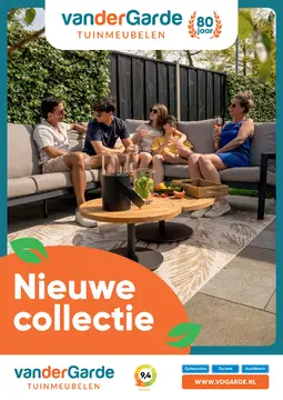 Van der Garde Tuinmeubelen folder voorblad
