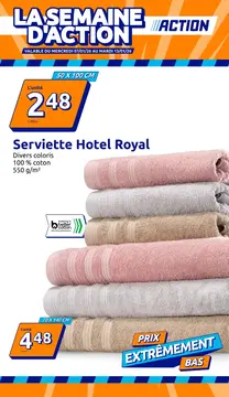 Action couverture de brochure