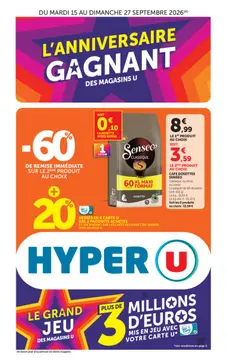 Hyper U couverture de brochure