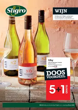 Sligro folder voorblad