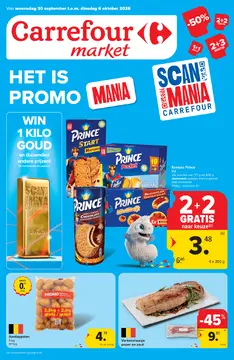 Carrefour Market folder voorblad