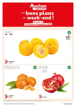Auchan folder voorblad