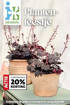 Intratuin folder voorblad