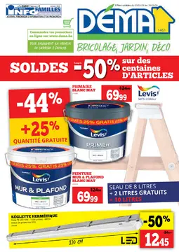 DÉMA couverture de brochure