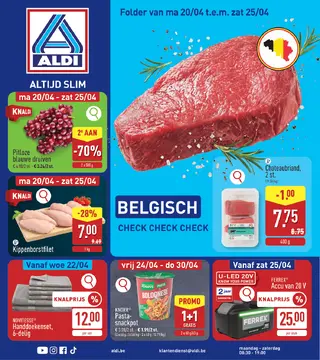ALDI folder voorblad