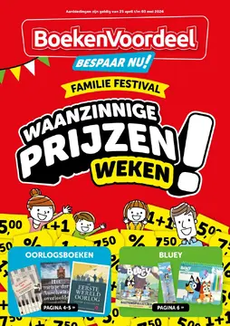 BoekenVoordeel folder voorblad