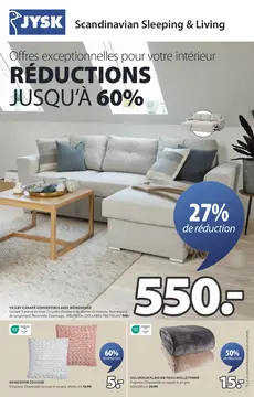 JYSK couverture de brochure