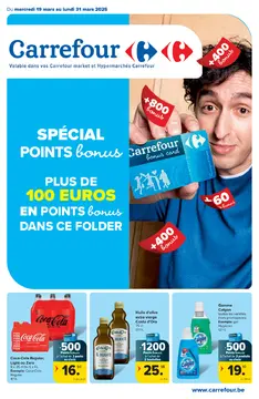 Carrefour Market couverture de brochure