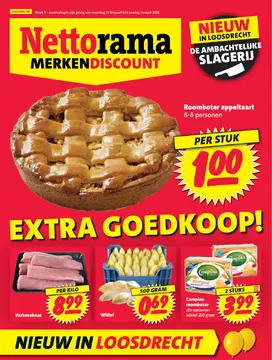 Nettorama folder voorblad