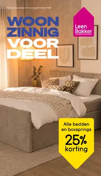 Leen Bakker folder voorblad