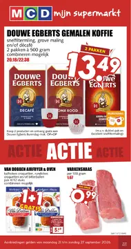 MCD Supermarkt folder voorblad