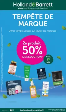 H&B couverture de brochure