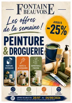 Fontaine Beauvois couverture de brochure