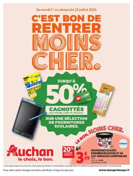 Auchan folder voorblad