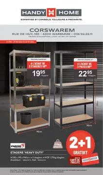 Handy Home couverture de brochure
