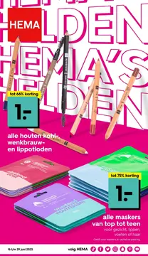 HEMA folder voorblad