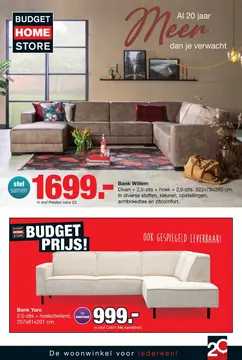 Budget Home Store folder voorblad