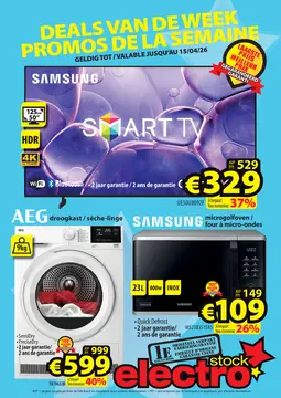 ElectroStock couverture de brochure