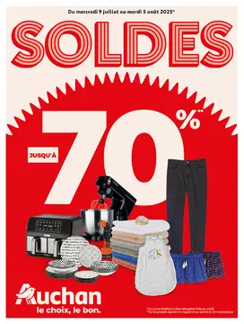 Auchan folder voorblad