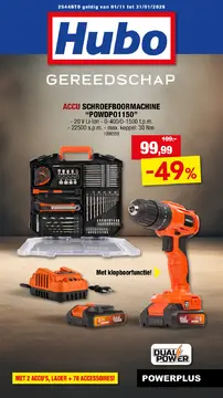 Hubo folder voorblad