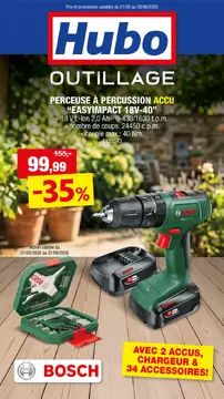 Hubo couverture de brochure