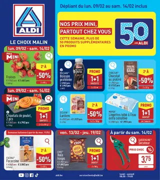 ALDI couverture de brochure